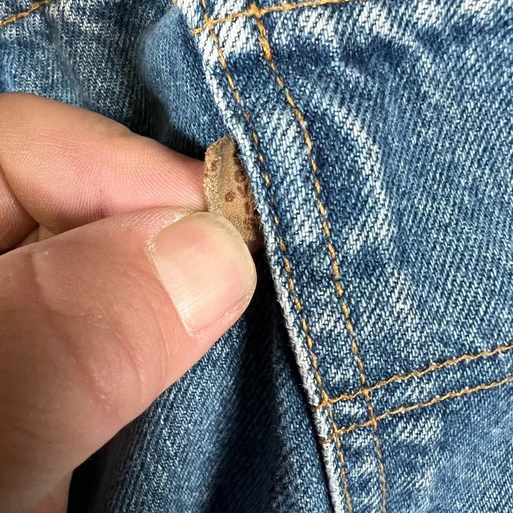 Vintage Levi's 540 Jeans‎ Mens 38x32.5 Blue Denim High Rise Relaxed Fit Straight
